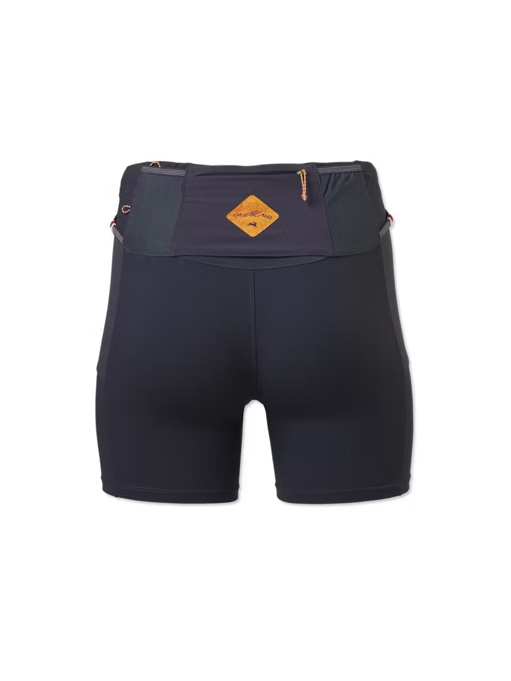 Outdoor Voices Black Performance Running Shorts with Pocket Waistband